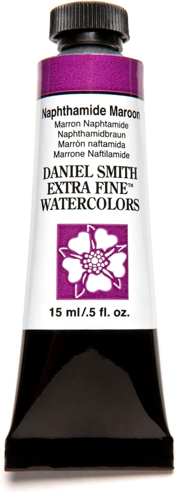 Daniel Smith Extra Fine Watercolor 15ml Paint Tube, Naphthamide Maroon