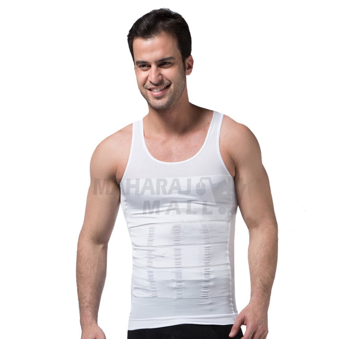Slim N Lift Body Shaper for Men (Colour : White, Size :