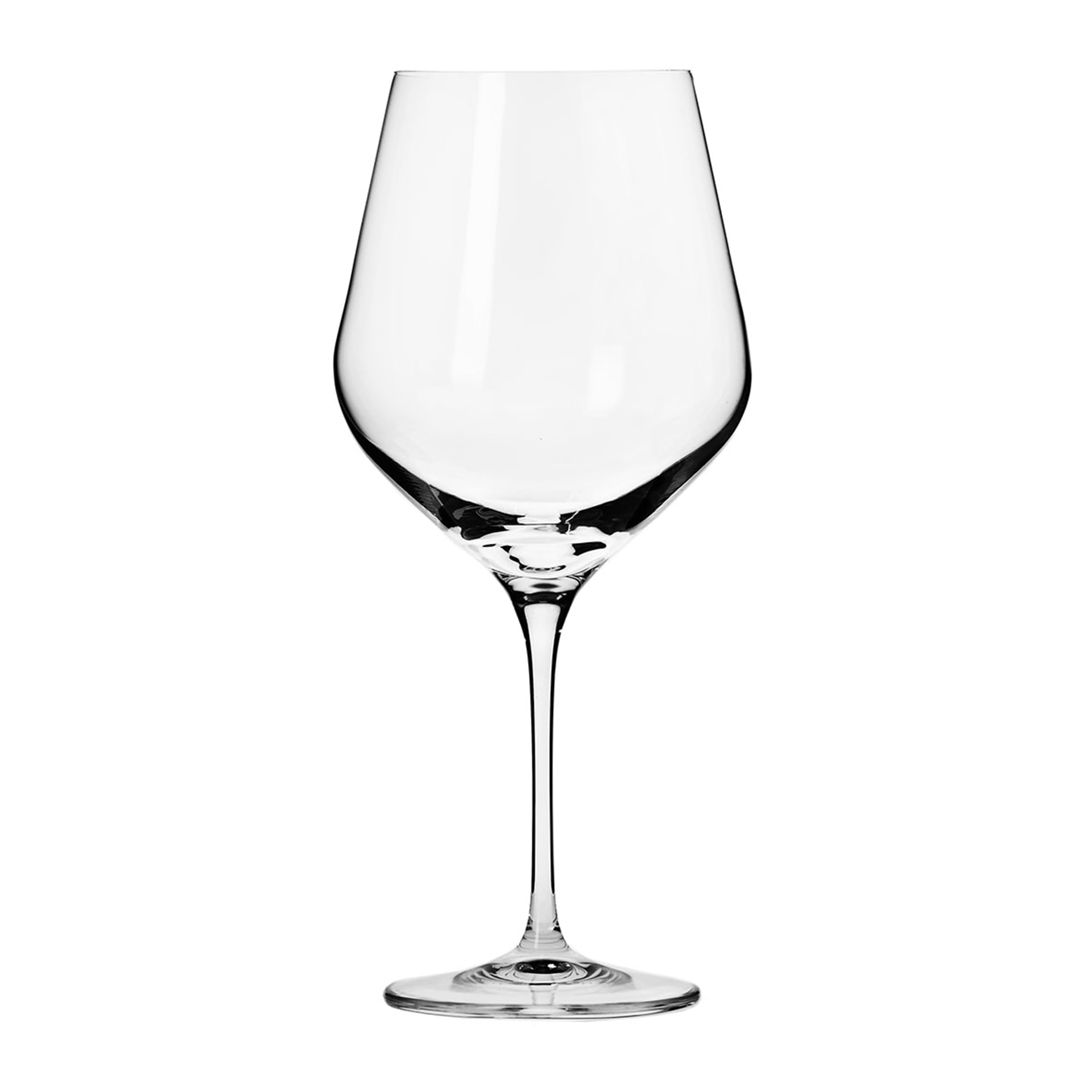 KROSNO Rotweingläser, 6 Stück, 870 ml, Splendour Collection | Weinglas mit Stiel, Premium bleifreie Kristallglaswaren, Trinkgläser, Riedelbecher, spülmaschinenfest