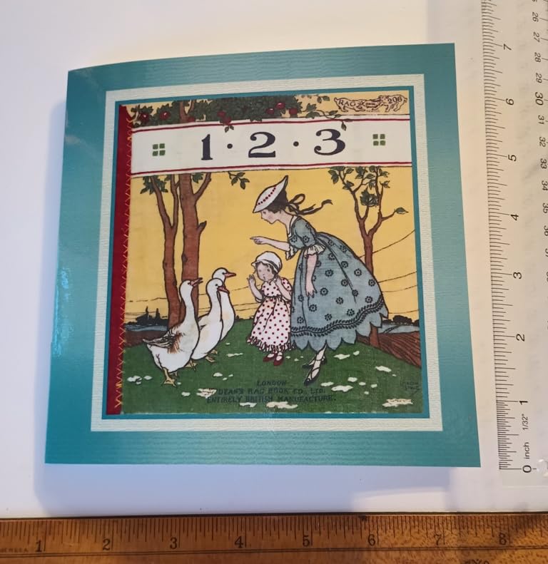 Children's Counting Book 1 2 3, Dean's Rag Book Co, No. 206 (Modern Edition) by Lisbeth Stone (artist). Handmade Books Series
