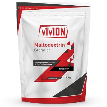 Maltodextrin Powder - 5 kg 11 lb - Non-GMO Food Safe Starch Bulking Agent for Dry Mixes - Carrier Thickener & Fat Substitute - Gran 10 DE