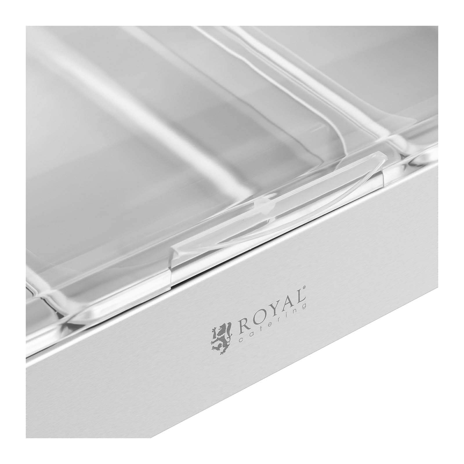 Royal Catering Vetrina buffet RCCD-RC-03 (2 x 4 L - 535 x 335 x 250 mm)