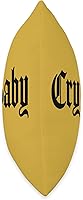 Vista 2 de Cry Baby Old English Design Studio CRY Baby Old English Design - Almohada (16 x 16 pulgadas), multicolor