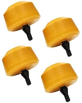 Lcyen Pack Of 4 Stop Buffer Spring Leaf Rubber For Caddy 2K Caddy 3