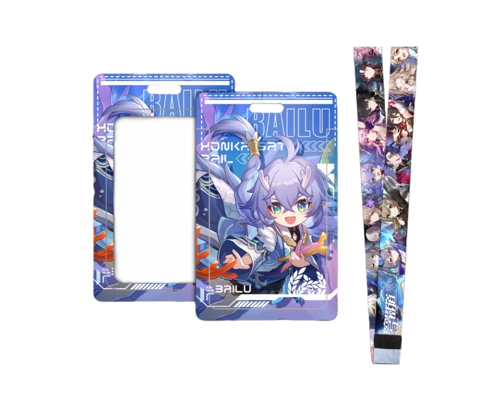 honkai star rail card sleeves 1PC Honkai: Star Rail Card Holder Anime Campus Student Meal Card Sleeves  Cute Strap (Style 1) : Amazon.co.uk: Stationery & Office Supplies