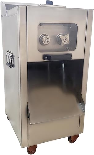 HQHAOTWU Cortadora de carne Cortadora de carne eléctrica Cortadora de carne con hoja de acero inoxidable Máquina cortadora de carne de 0.138 in para