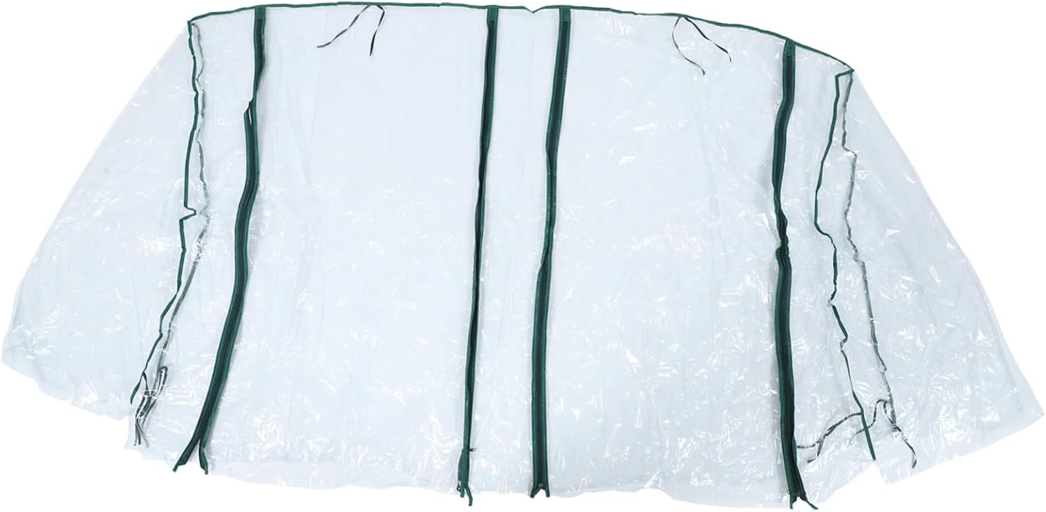 KESYOO 1Pc PVC Greenhouse Cover for Garden Grow Tent Greenhouse Tunnel Cover Easy to Store Fold for Plant Protection