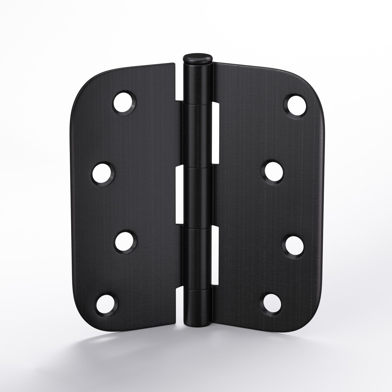 24 Pack goldenwarm 4 inch Oil Rubbed Bronze Door Hinges, Heavy Duty Interior and Exterior Door Hinges 4in x 4in with 5/8" Radius Corners