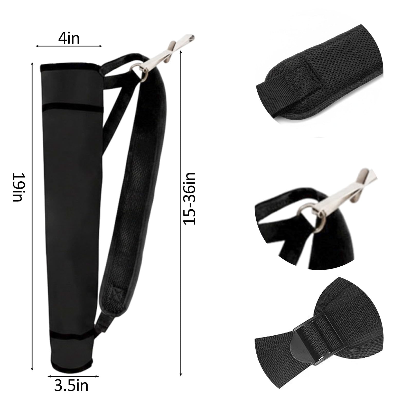 Carquois de tir à l'arc Quiver réglable sac à dos hanche pour arc compound recourbé chasse