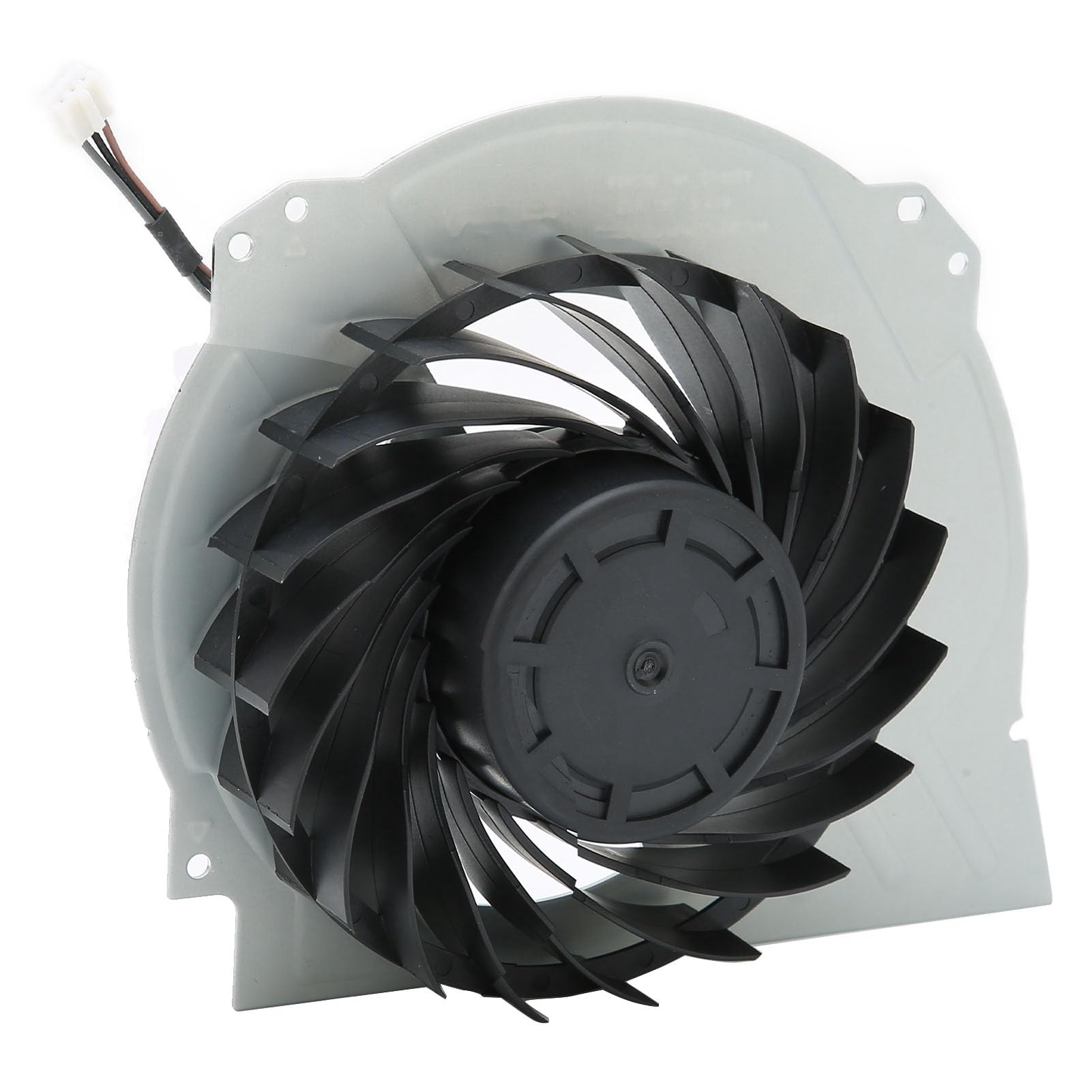 Lylithuif Ventola di raffreddamento interna Sostituzione Accessori di raffreddamento ad alte prestazioni per Pro CUH7XXX Console di gioco Materiale metallico ABS 12V 2.1A 19 Lame Nero