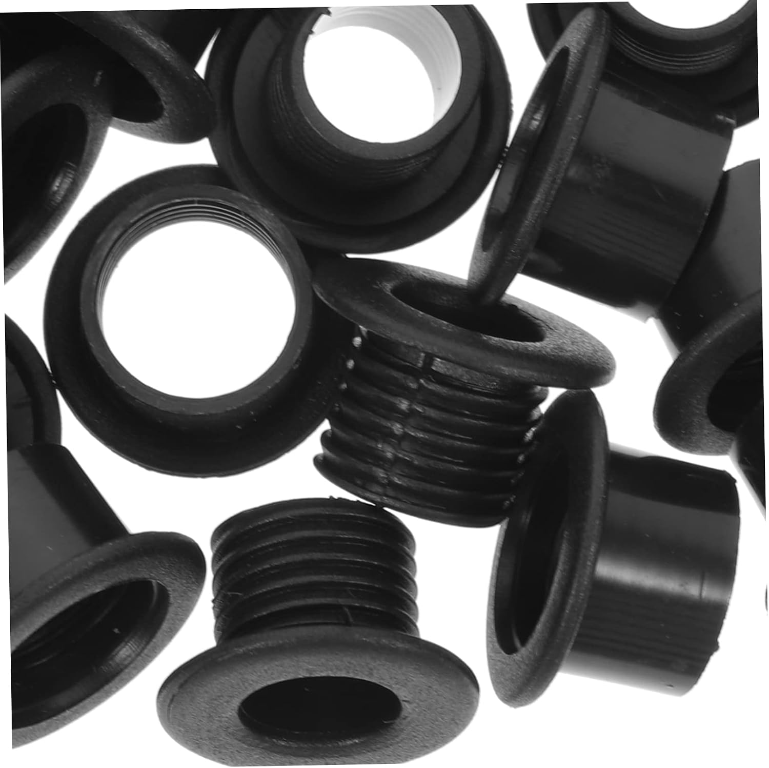 Sosoport 36pairs Foosball Table Bearings for Standard Rods Plastic Bushings for Enhanced and Easy Replacement for Table Football Machines