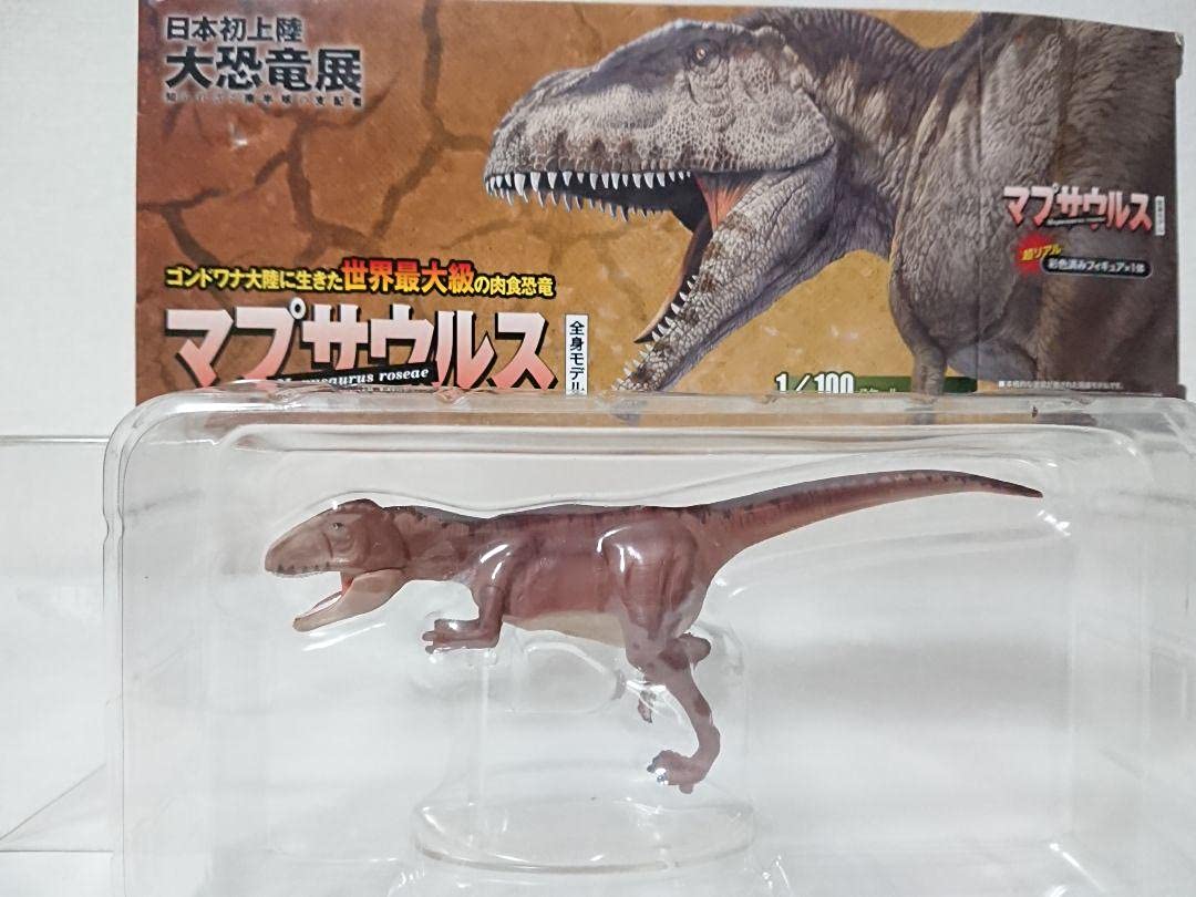 日本初上陸 大恐竜展 メダル  マプサウルス Amazon.co.jp: 大恐竜展 マプサウルス 全身モデル 1100 m管理.ART