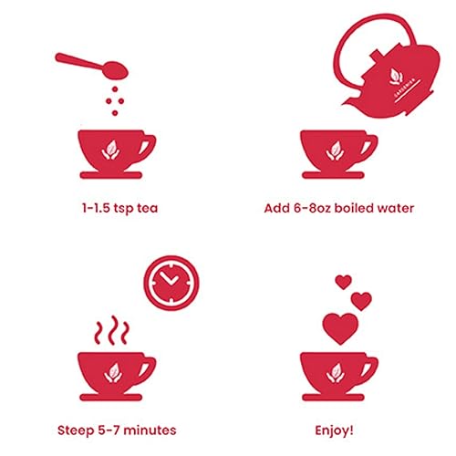 Miniatura 81 de Gardenika - Té orgánico de hojas sueltas Descongestivo, a base de hierbas, sin cafeína, certificación kosher de la KSA, mezcla ayurvédica