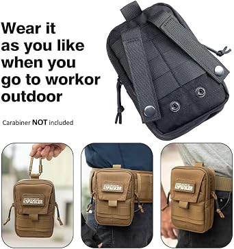 Tactical Molle EDC Pouch Molle Admin Pouch