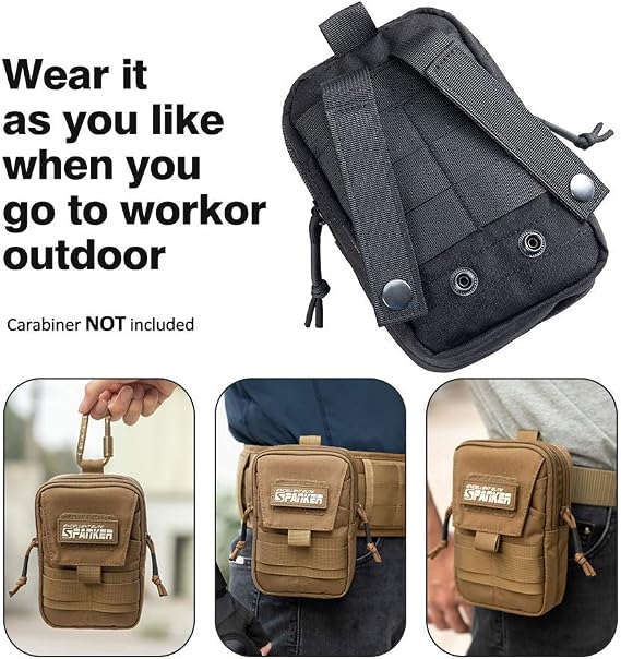 Tactical Molle EDC Pouch Molle Admin Pouch