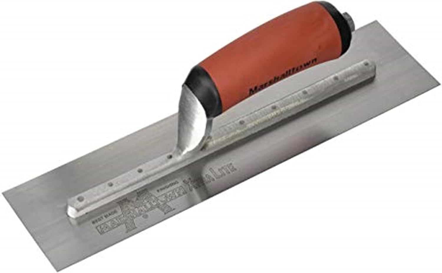 MARSHALLTOWN High Carbon Steel Finishing Trowel, 4 x 12 Inch Concrete, Masonry and Drywall Finishing Tool, Made in the USA, MXS62D