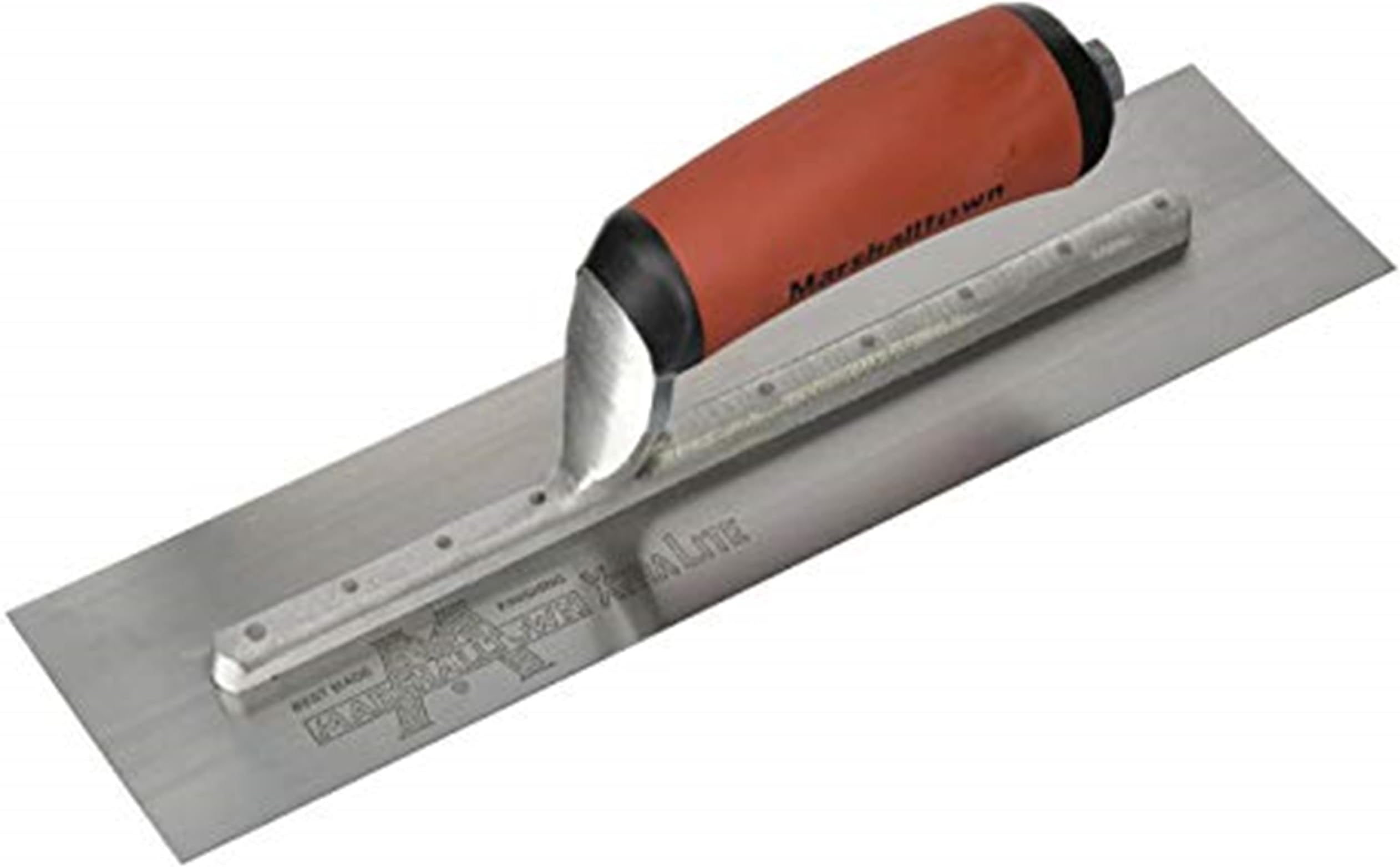 MARSHALLTOWN High Carbon Steel Finishing Trowel, 4 x 12 Inch Concrete, Masonry and Drywall Finishing Tool, Made in the USA, MXS62D