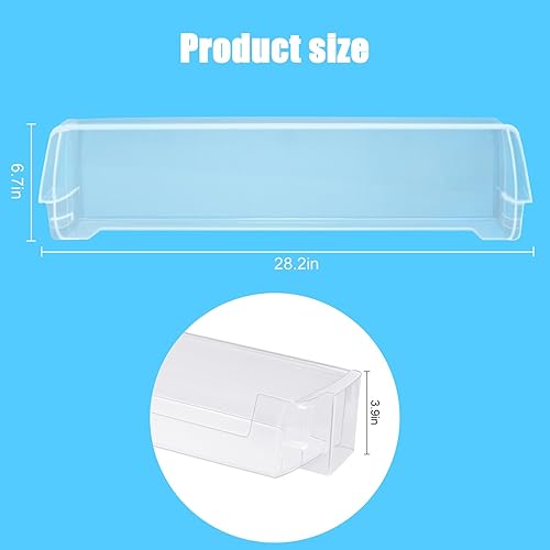 Miniatura 2 de DA63-08646A - Estante para puerta de refrigerador, estante de repuesto para refrigerador compatible con Samsung RT21M6213SR, RT21M6215SG