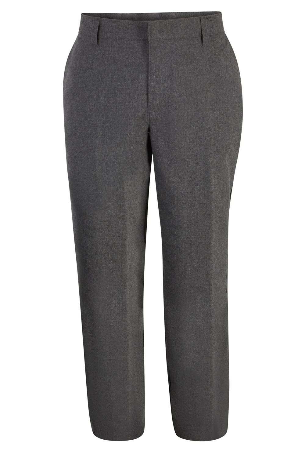 Chicwhisper Boys Grey Slim Fit Crease Stain Resistant Adjustable Waist School Trousers