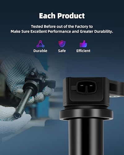 Vista 410 de ECCPP Bobinas de encendido portátiles de repuesto para automóvil compatibles con Infiniti I30/para Nissan Maxima 3.0L V6 2000-2001 Reemplazo