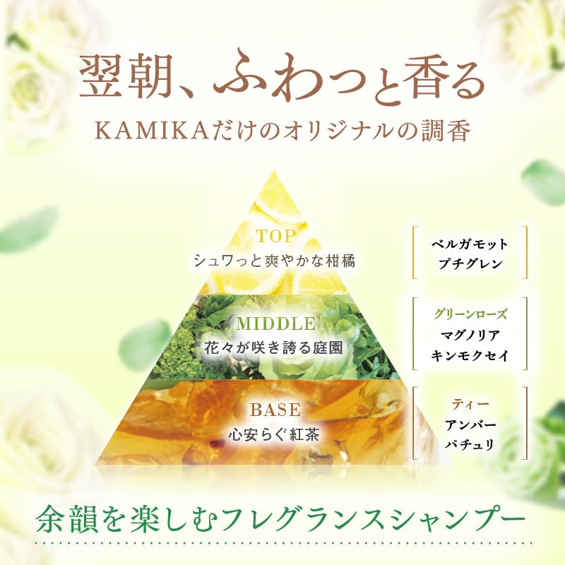 カミカ KAMIKA オールインワンクリームシャンプー ティーフローラルの香り KAMIKA / KAMIKA ティーフローラルの香りの公式商品情報｜美容・化粧品