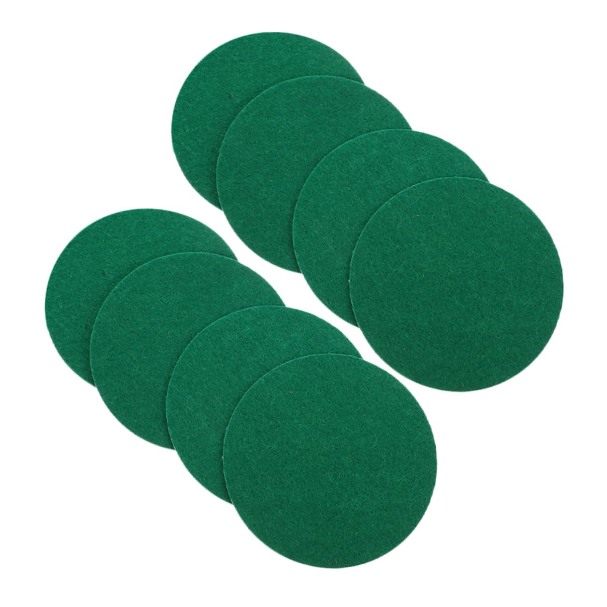 Balacoo 8pcs Table Hockey Pusher Pads Replacement Stickers for Hockey Tables and Goal Handles for Home Use and Fun Gameplay