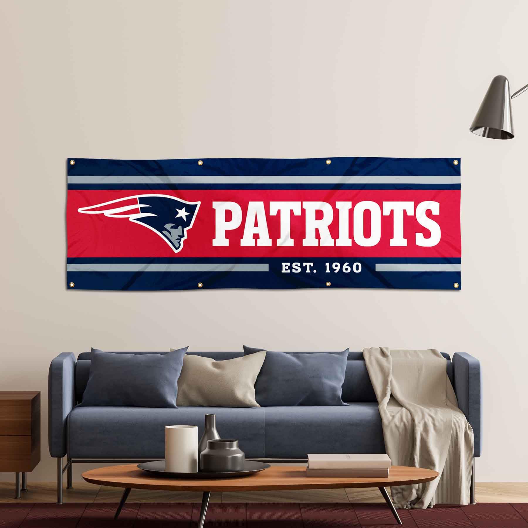 Wincraft New England Patriots - Bandiera da Giardino Double Face