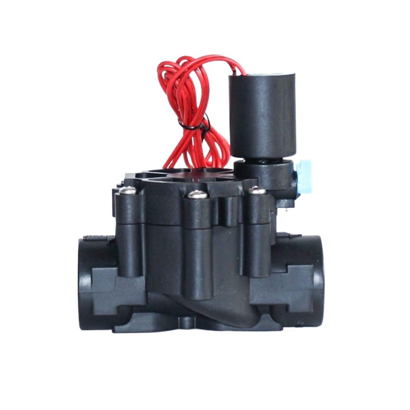 Xuro Elettrovalvola for irrigazione normalmente chiusa da 1 "220V 12V 24V Elettrovalvola in nylon for irrigazione paesaggistica da giardino agricolo(12VDC)
