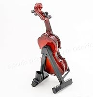 Vista 3 de Odoria 1/6 Miniature Violin Dollhouse Musical Instruments Accessories