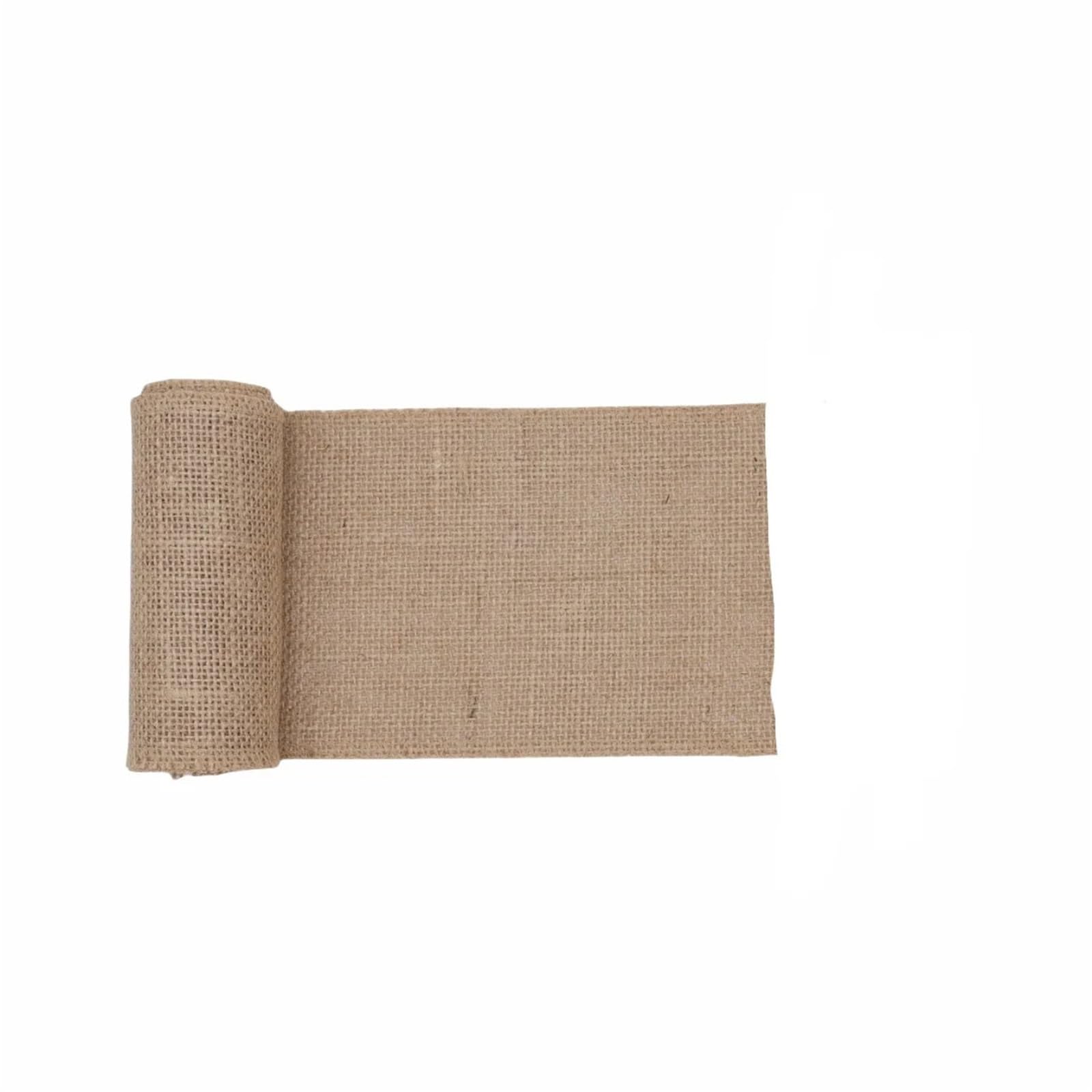 Burlap Fabric Roll 2M 12cm-35cm Natural Burlap Jute Ribbon Fabric Roll Wedding Rustic Wrap Presents Table Home Decor(12cm)