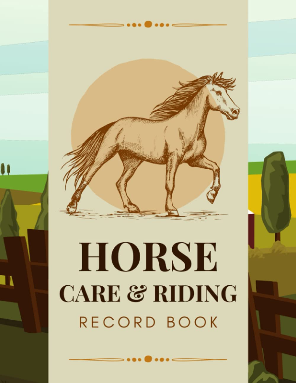 Buy Horse Care & Riding Record Book Document & Track Horse