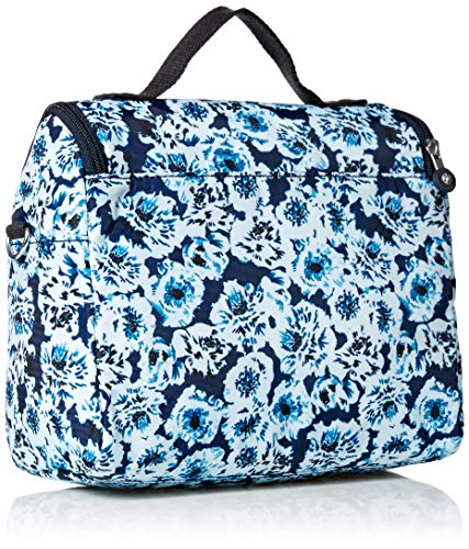 Kipling Lancheira térmica Kichirou, Rosas roaming, 9 in X 8 in X 5 in, Lancheira isolada Kichirou