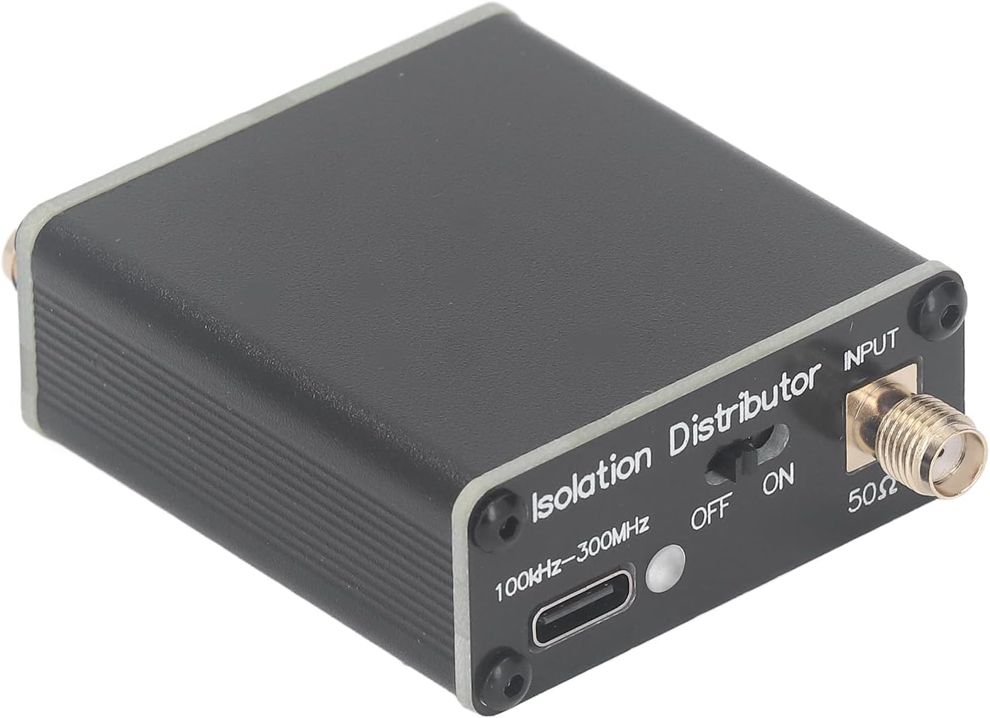 Active RF Isolation Distributor, RFSplitter for SDR GPSDOSource, Wide Frequency Range, Impedance of 50 Ohms