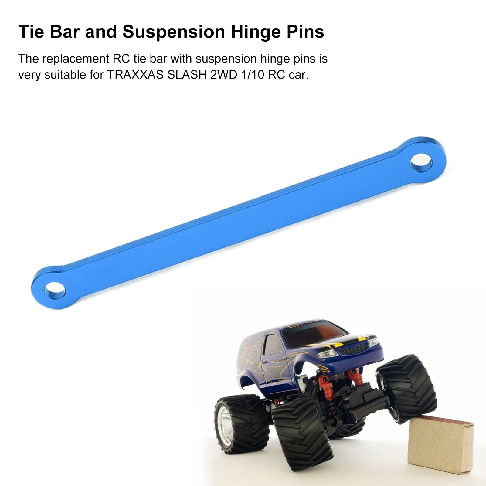 GPM For Traxxas Slash 4x4 Low-CG Version Aluminium Front Tie Rods - View #5