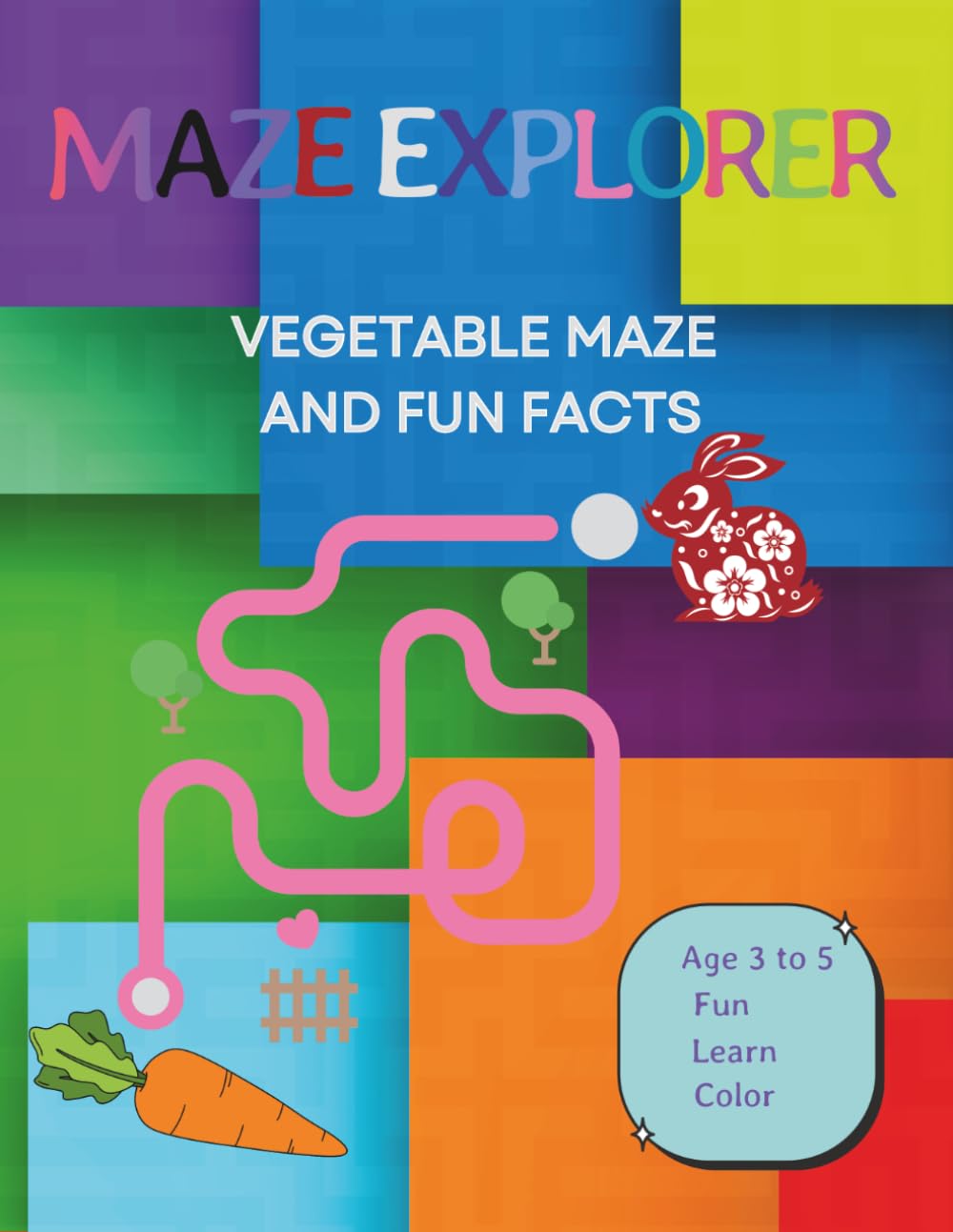MAZE EXPLORER: Vegetable Maze and Fun Facts