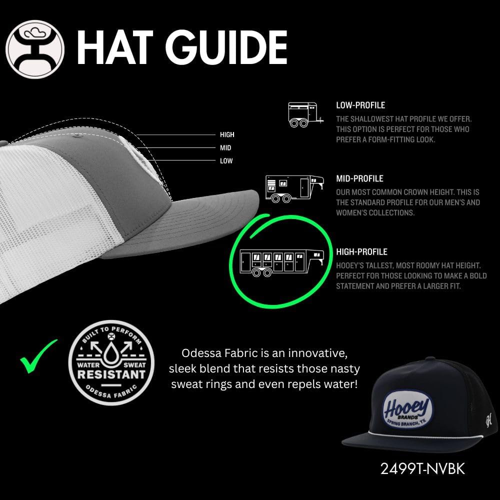 HOOEY Men's Local Adjustable Snapback Hat - Image 7