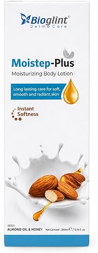 Moisturizing Body Lotion with Almond Oil &amp; Honey | Deep Hydration for Soft, Smooth &amp; Radiant Skin | Long Lasting Moisture...