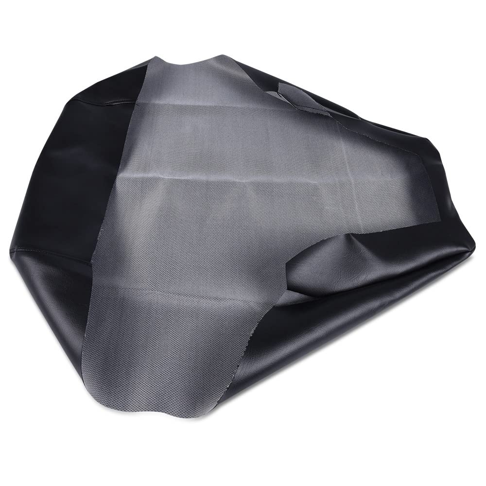 CHEDA Seat Cover Compatible with 1997 1998 1999 2000 2001 2002 2003 2004 Honda Foreman 400-450 Waterproof Leather w/o Console Lid (Black)