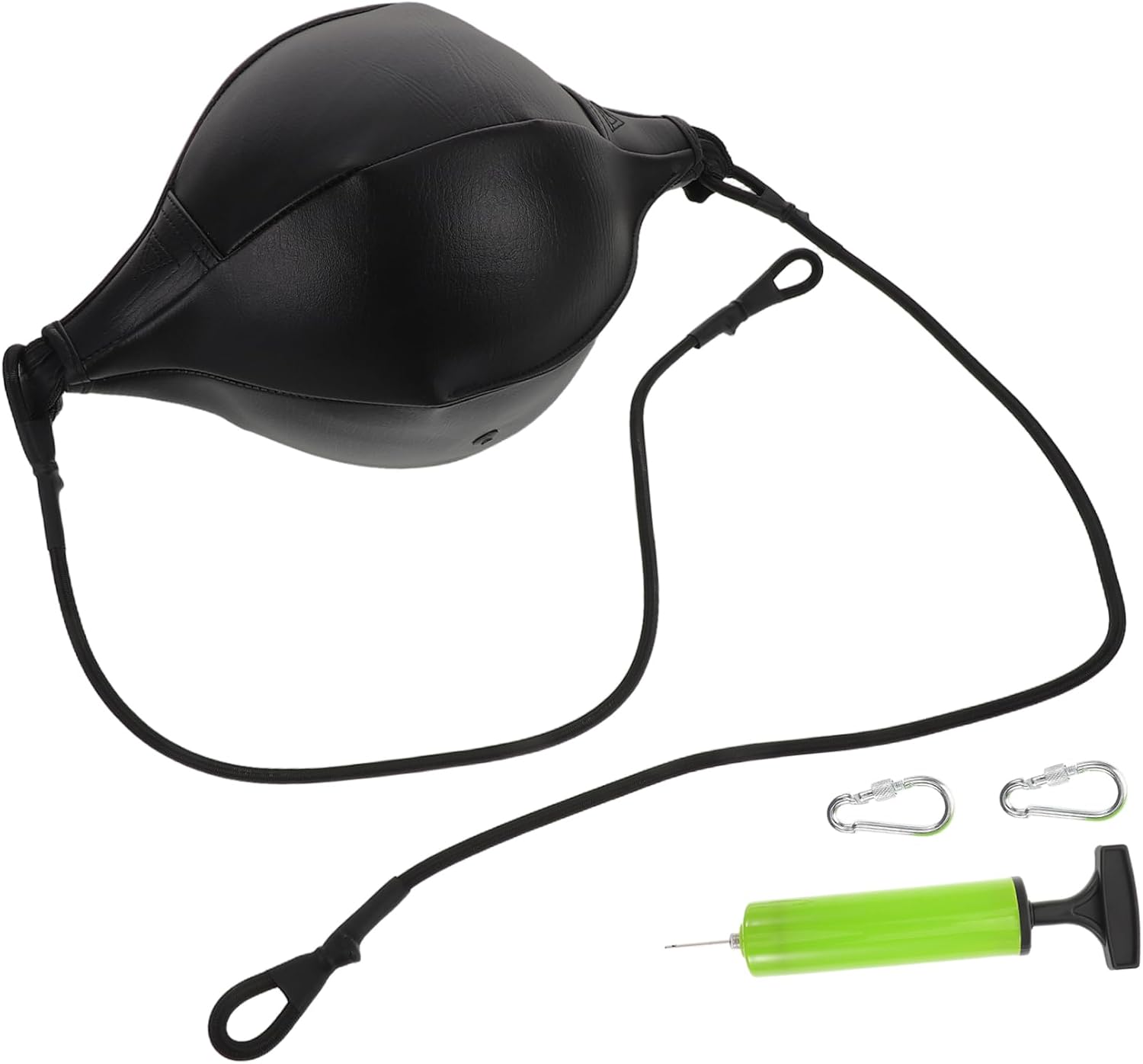 HANABASS 1set Heavy Duty Boxing Speed for Training Small Space Pu Material for Martial Arts and Relief Includes Hanging Accessories and Air Pump