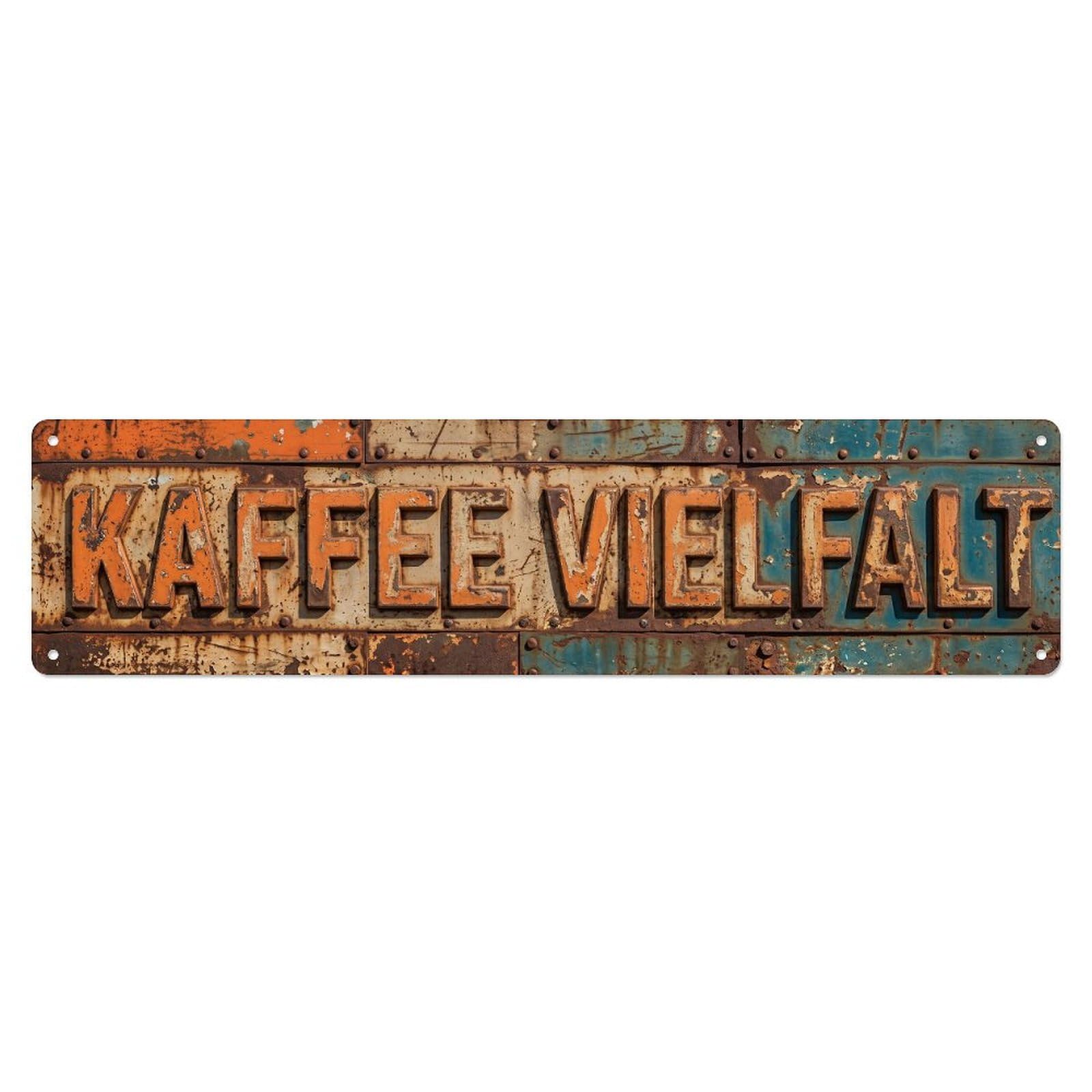Coffee Variety Bistro Metal Tin Sign
