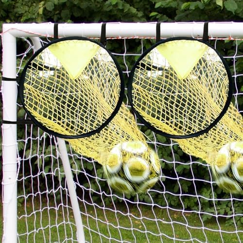Football Target Net, Easy to Attach and Detach Soccer Goal Net fo...