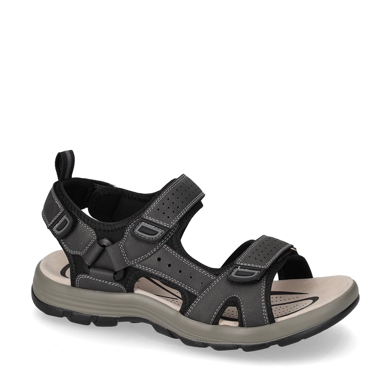 Valleverde 54803 Sandali Sportivi Uomo Pelle Sintetica Suola Gomma