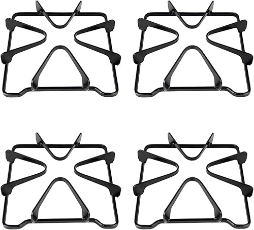 8053458 Rejilla Quemador Estufa de Gas Rejilla de Repuesto Whirlpool WPW10268483 8053580 AP6018155 PS11751457 Paquete de 4