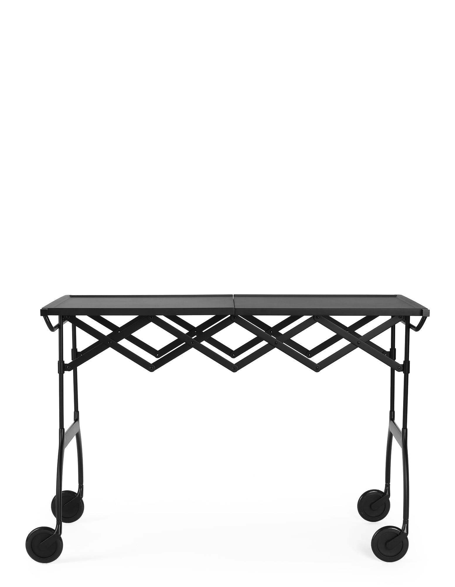 Kartell Battista, wózek na lunch, czarny
