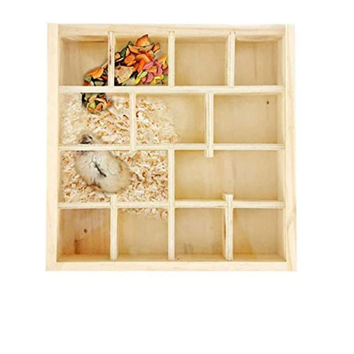 YARNOW Mauslabyrinth für Hamster und Ratten, Khakifarben