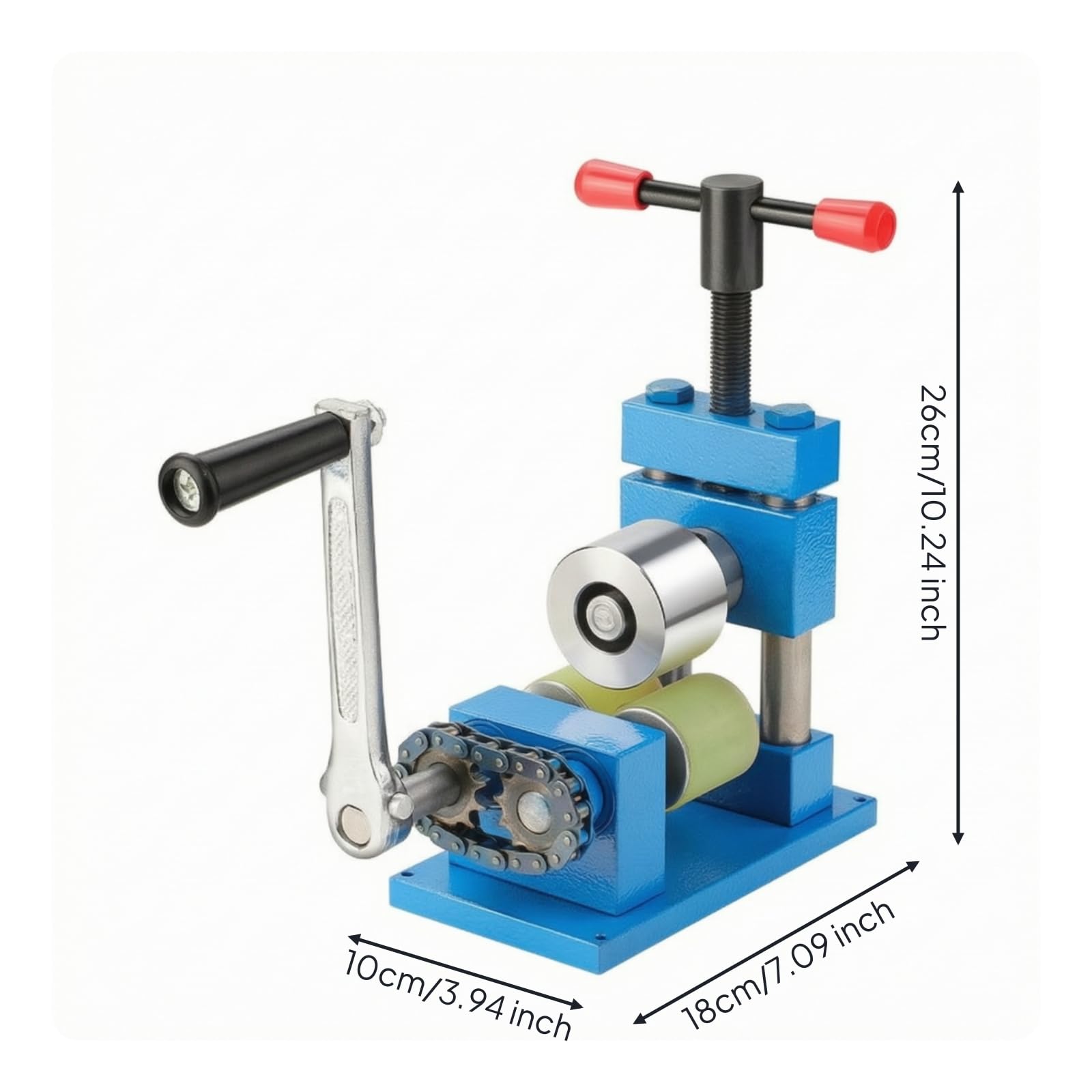 Machine à Rler Anneaux Bracels Gain Place Cintreuse Bagues Bracels Manuelle Réglable pr