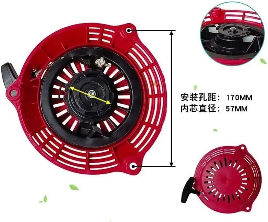 Yard GCV190 Pull Start Recoil Starter Fit for GSV190 GS190 GC190 GCV135 GCV160 4T Lawn Mower(GCV160)