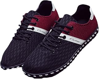 King Ma Men's Casual Mesh Fabric Breathable Sneakers Shoes