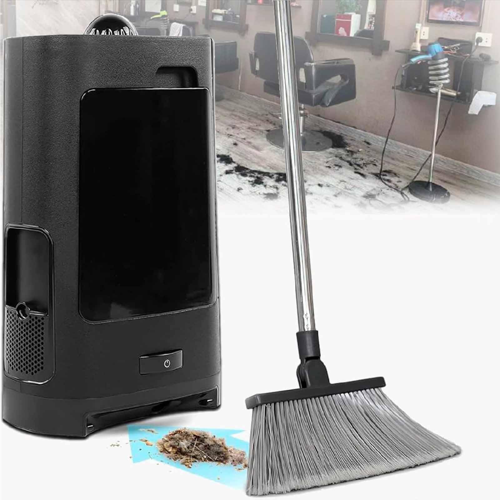 Aspiradora inalámbrica para peluquería, Capacidad de 2,7 L, Captura eficazmente el Cabello Roto y el Polvo, Ideal para Salones de Belleza, cocinas y hoteles.,
