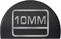 Vista 94 de NDZ Performance JP1 - Enchufe de agarre para Glock 17 19 21 22 23 24 31 32 34 35 38 Gen 1-3 pulgadas .40 .357 0.394 in .45 ACP relleno láser grabado